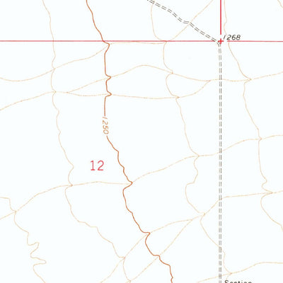 United States Geological Survey Mobile NE, AZ (1973, 24000-Scale) digital map