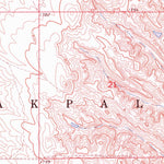 United States Geological Survey Mobridge NW, SD (1967, 24000-Scale) digital map