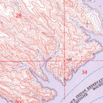 United States Geological Survey Mobridge NW, SD (1967, 24000-Scale) digital map