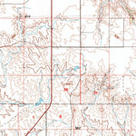 United States Geological Survey Mobridge, SD-ND (1985, 100000-Scale) digital map