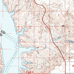 United States Geological Survey Mobridge, SD-ND (1985, 100000-Scale) digital map