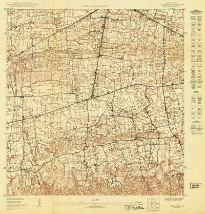 United States Geological Survey Moca NE, PR (1950, 10000-Scale) digital map