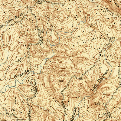 United States Geological Survey Moca, PR (1942, 30000-Scale) digital map