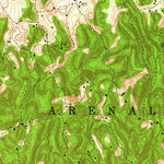 United States Geological Survey Moca, PR (1956, 20000-Scale) digital map