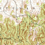 United States Geological Survey Moca, PR (1964, 20000-Scale) digital map