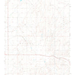 United States Geological Survey Mocane NW, OK (1970, 24000-Scale) digital map