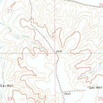 United States Geological Survey Mocane SE, OK (1970, 24000-Scale) digital map