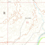 United States Geological Survey Mocane SW, OK (1971, 24000-Scale) digital map