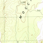 United States Geological Survey Moccasin, AZ (1988, 24000-Scale) digital map