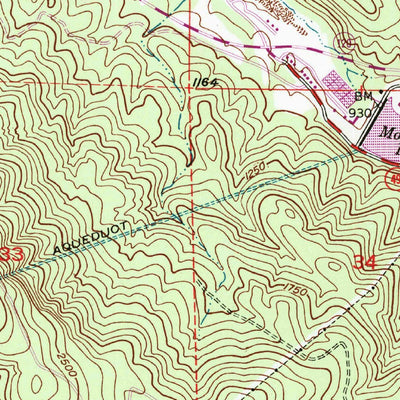 United States Geological Survey Moccasin, CA (1948, 24000-Scale) digital map