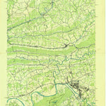 United States Geological Survey Moccasin Gap, VA-TN (1935, 48000-Scale) digital map