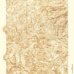 United States Geological Survey Moccasin Lake, WY (1937, 48000-Scale) digital map
