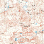 United States Geological Survey Moccasin Lake, WY (1937, 62500-Scale) digital map