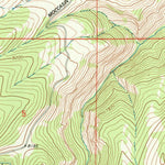 United States Geological Survey Moccasin Lake, WY (1981, 24000-Scale) digital map