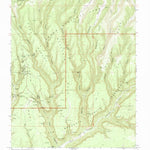 United States Geological Survey Moccasin Mesa, CO (1967, 24000-Scale) digital map