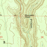 United States Geological Survey Moccasin Mesa, CO (1967, 24000-Scale) digital map