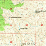 United States Geological Survey Mockingbird Gap, NM (1948, 62500-Scale) digital map