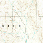 United States Geological Survey Mockingbird Gap SE, NM (1982, 24000-Scale) digital map