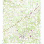 United States Geological Survey Mocksville, NC (1969, 24000-Scale) digital map