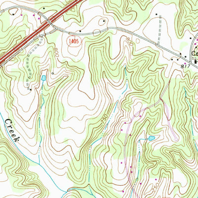 United States Geological Survey Mocksville, NC (1969, 24000-Scale) digital map