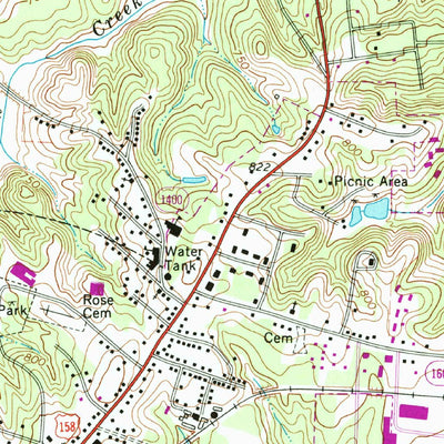 United States Geological Survey Mocksville, NC (1969, 24000-Scale) digital map