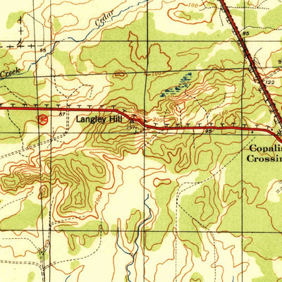 United States Geological Survey Moclips, WA (1941, 62500-Scale) digital map