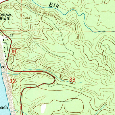 United States Geological Survey Moclips, WA (1955, 24000-Scale) digital map