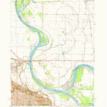 United States Geological Survey Modale, IA-NE (1970, 24000-Scale) digital map