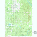 United States Geological Survey Moddersville, MI (1983, 25000-Scale) digital map