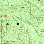 United States Geological Survey Moddersville, MI (1983, 25000-Scale) digital map