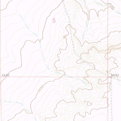 United States Geological Survey Model, CO (1971, 24000-Scale) digital map