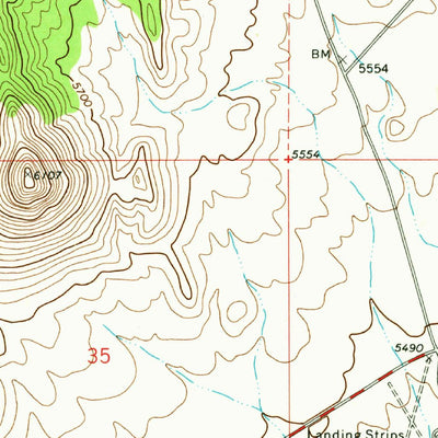 United States Geological Survey Modena, UT (1972, 24000-Scale) digital map