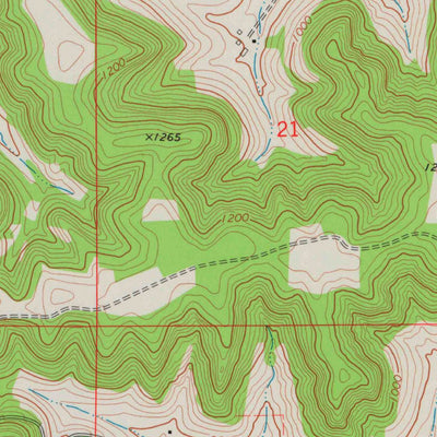 United States Geological Survey Modena, WI (1974, 24000-Scale) digital map