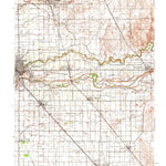 United States Geological Survey Modesto East, CA (1939, 62500-Scale) digital map