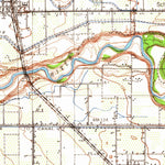 United States Geological Survey Modesto East, CA (1939, 62500-Scale) digital map