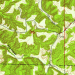 United States Geological Survey Modesto, IN (1957, 24000-Scale) digital map