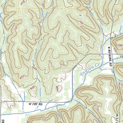 United States Geological Survey Modesto, IN (2022, 24000-Scale) digital map