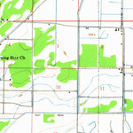 United States Geological Survey Modoc, AR-MS (1963, 62500-Scale) digital map