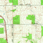 United States Geological Survey Modoc, IN (1969, 24000-Scale) digital map