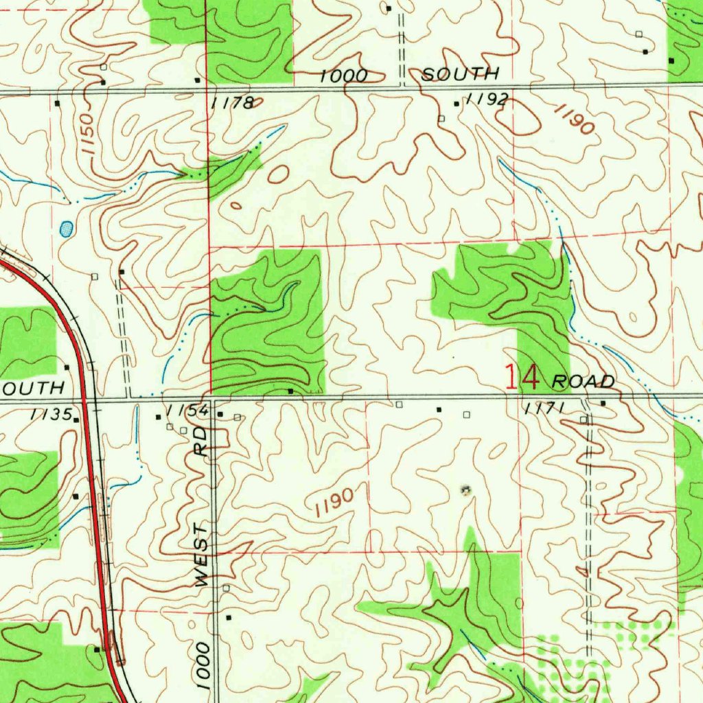 Modoc, IN (1969, 24000-Scale) Map by United States Geological Survey ...