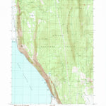 United States Geological Survey Modoc Point, OR (1985, 24000-Scale) digital map