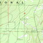 United States Geological Survey Modoc Point, OR (1985, 24000-Scale) digital map
