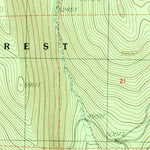 United States Geological Survey Modoc Point, OR (1985, 24000-Scale) digital map