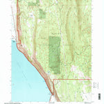 United States Geological Survey Modoc Point, OR (1998, 24000-Scale) digital map