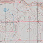 United States Geological Survey Modoc SW, KS (1976, 24000-Scale) digital map