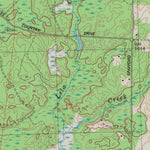 United States Geological Survey Moen Lake, WI (1982, 24000-Scale) digital map