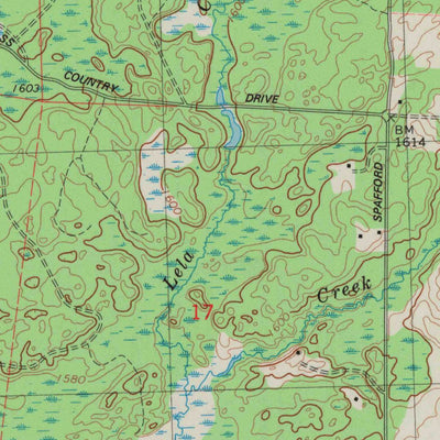 United States Geological Survey Moen Lake, WI (1982, 24000-Scale) digital map