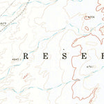 United States Geological Survey Moenave SE, AZ (1969, 24000-Scale) digital map
