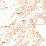 United States Geological Survey Moenave SE, AZ (1969, 24000-Scale) digital map