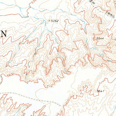 United States Geological Survey Moenkopi, AZ (1969, 24000-Scale) digital map